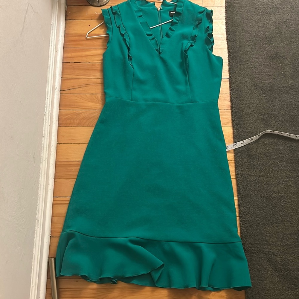 Karl Lagerfield Green Dress